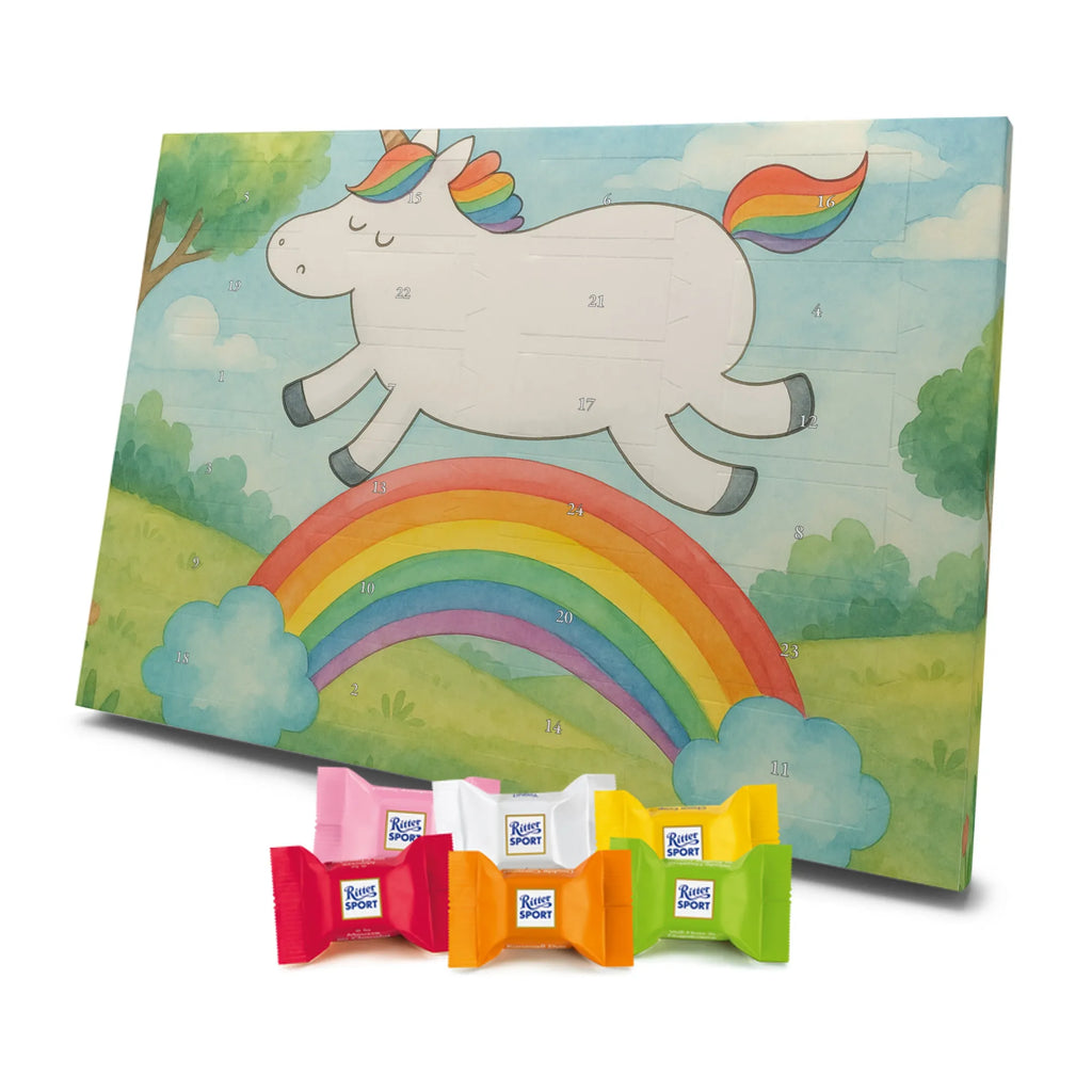 Chocolate advent calendar unicorn rainbow Design unicorn highway, rainbow, unicornpower, unicorn car, expressway, unicorn love, gift, birthday present