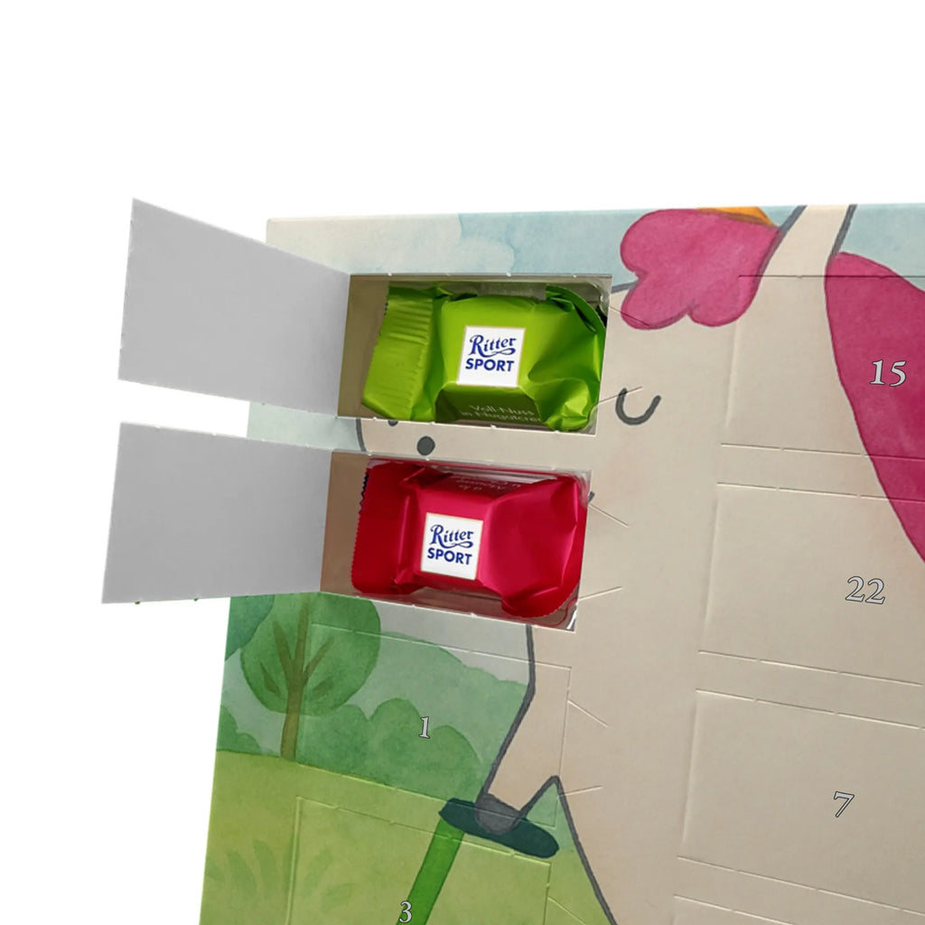 Chocolate advent calendar unicorn cyclist Design wheel, confetti, fairy dust, cycling, present, love affliction, cyclist gift, grief, luxury problem