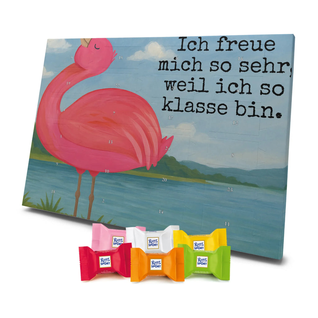 Chocolate advent calendar flamingo Proud Design children, gifts, gift idea, funny sayings, pink bird, bird of paradise, red, flamingo decoration, gift pink, adults, flamingo fans, vacation, unusual gifts in pink, pink gifts, girls gifts, small gifts, Caribbean feeling, self-love, proud, friend, best friend, joy, self-acceptance, daughter