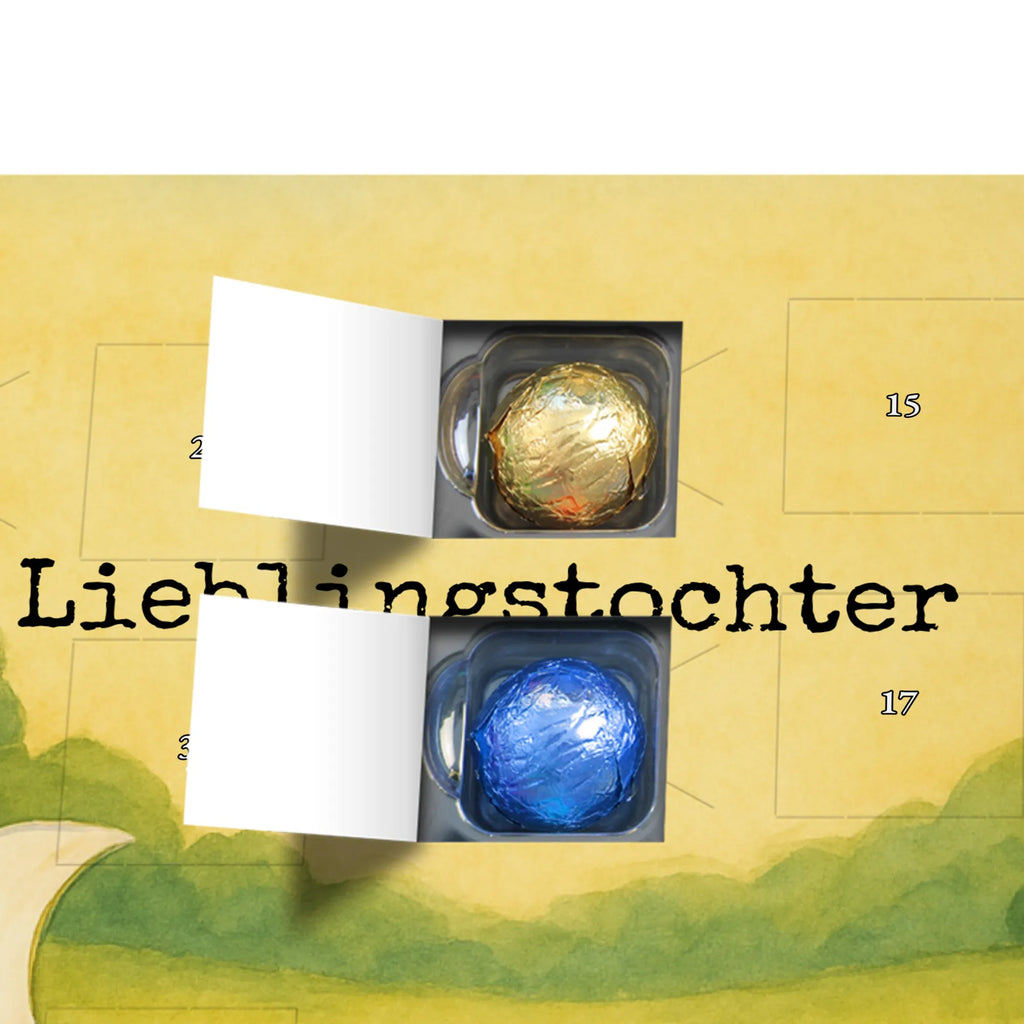 Chocolate advent calendar Fox mummy Design Father's Day, Mother's Day, best daughter, favourite daughter, daughter, mother, present