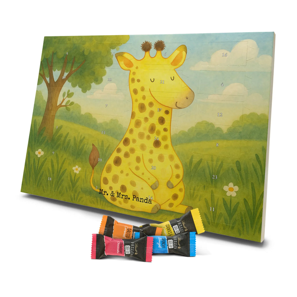 Chocolate advent calendar giraffe Satisfied Design Africa, Adventure