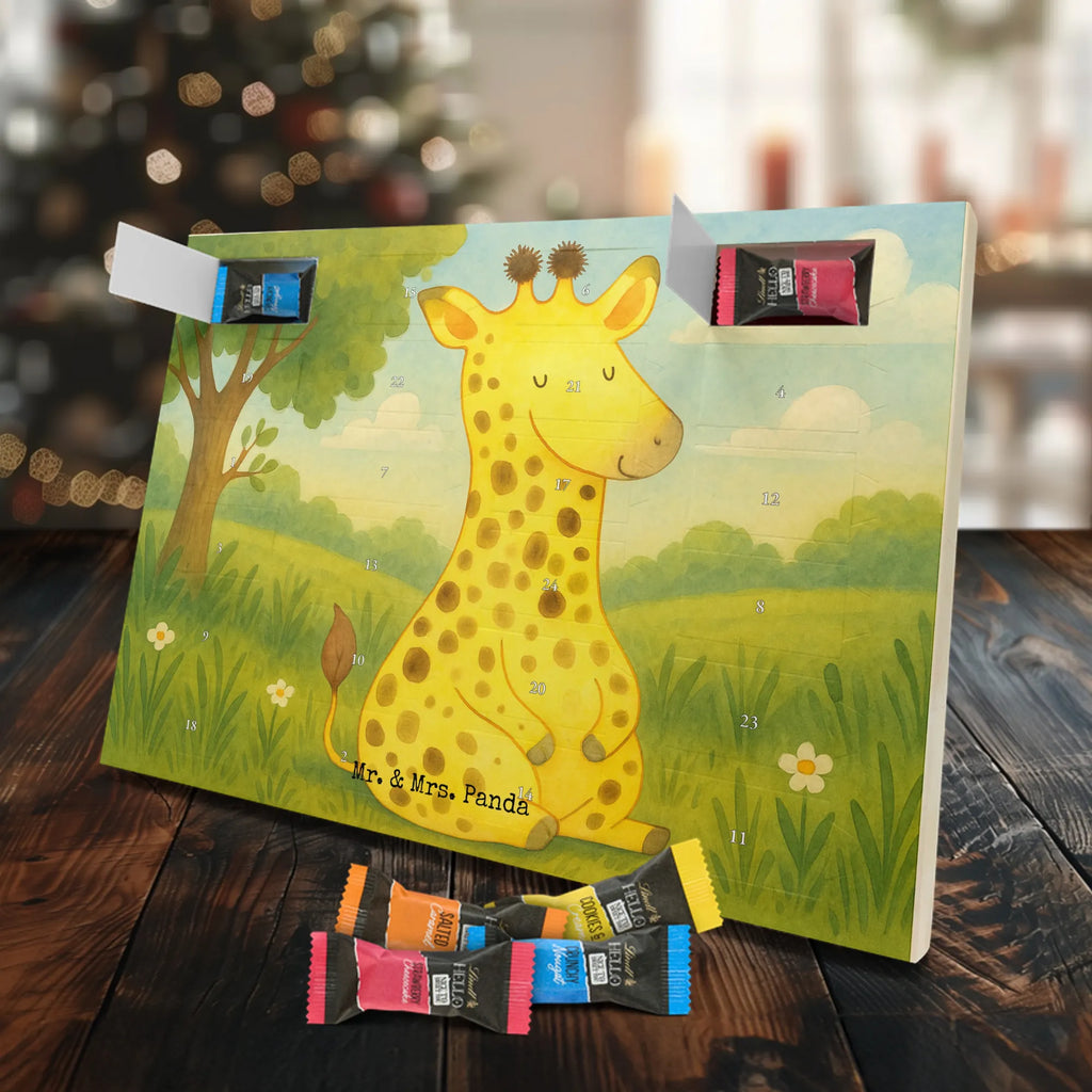 Chocolate advent calendar giraffe Satisfied Design Africa, Adventure