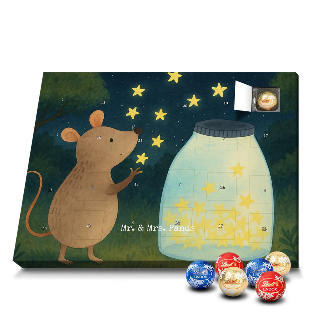 Chocolate advent calendar Mouse Stars Design card, gift ideas, gifts, small animals, cute, cute animal motives, hand drawn, funny sayings, good mood, special gifts, animal lover, birthday, child, baptism, baptism gift, birth, hope, child birthday, first child, wish, stars, Mouse, pregnancy