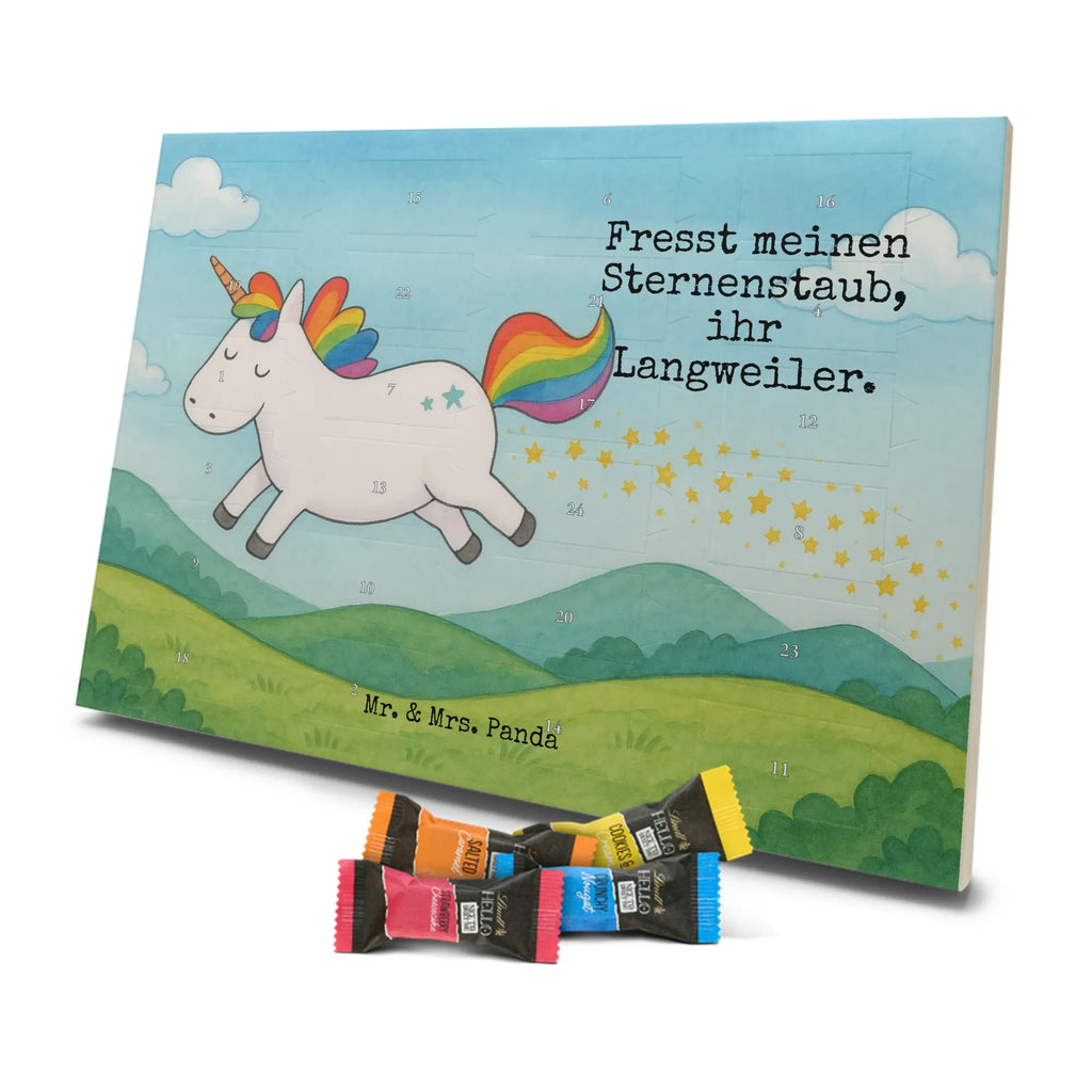 Chocolate advent calendar unicorn happy Design joy, cheerful, joy of life, fun