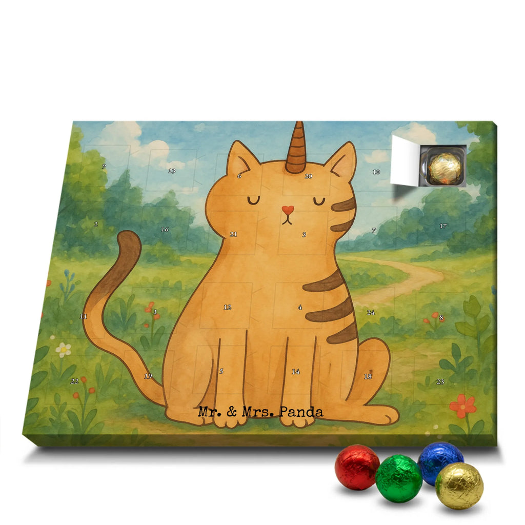 Chocolate advent calendar unicorn Cat Design cat gift, cat lover, Kitty, cat present, Kittycorn, Rainbow