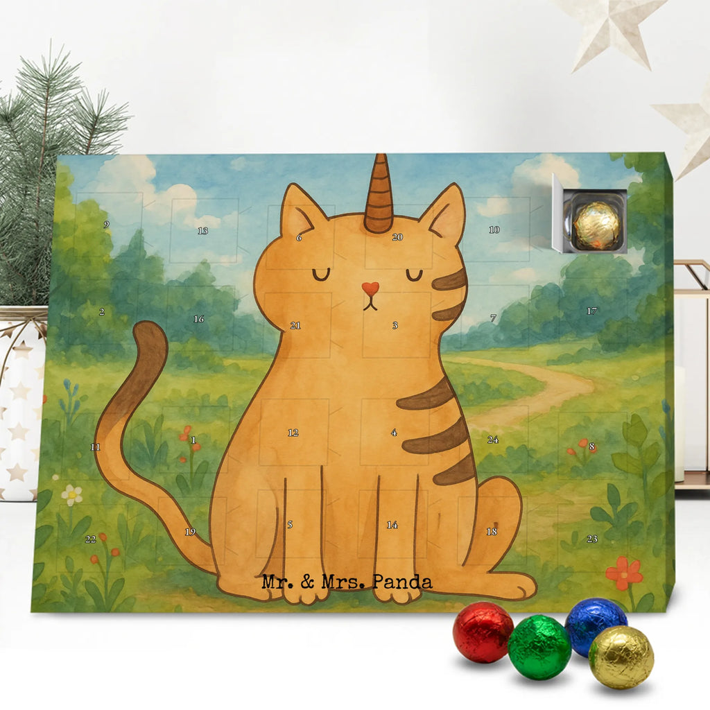 Chocolate advent calendar unicorn Cat Design cat gift, cat lover, Kitty, cat present, Kittycorn, Rainbow