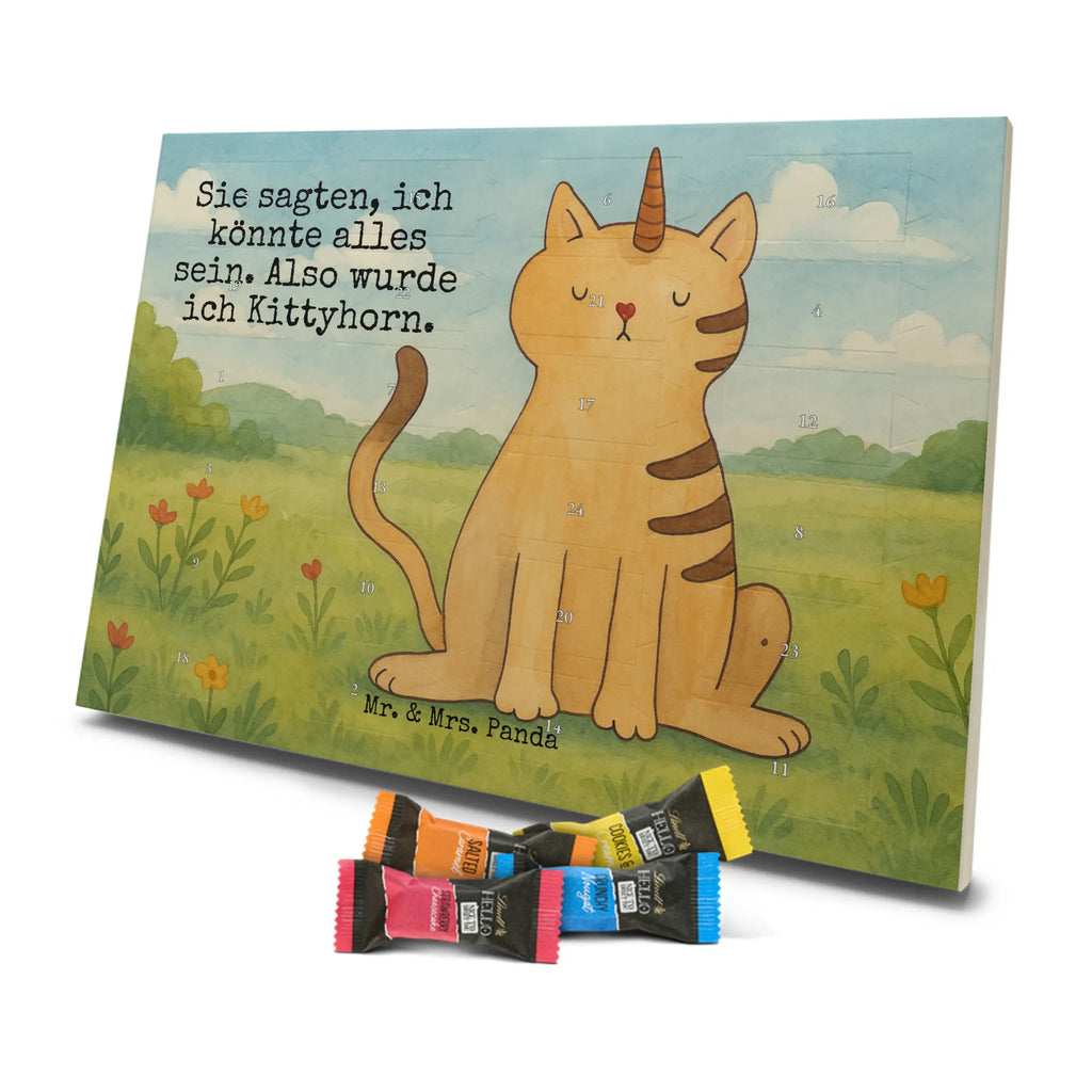 Chocolate advent calendar unicorn Cat Design cat gift, cat lover, Kitty, cat present, Kittycorn, Rainbow
