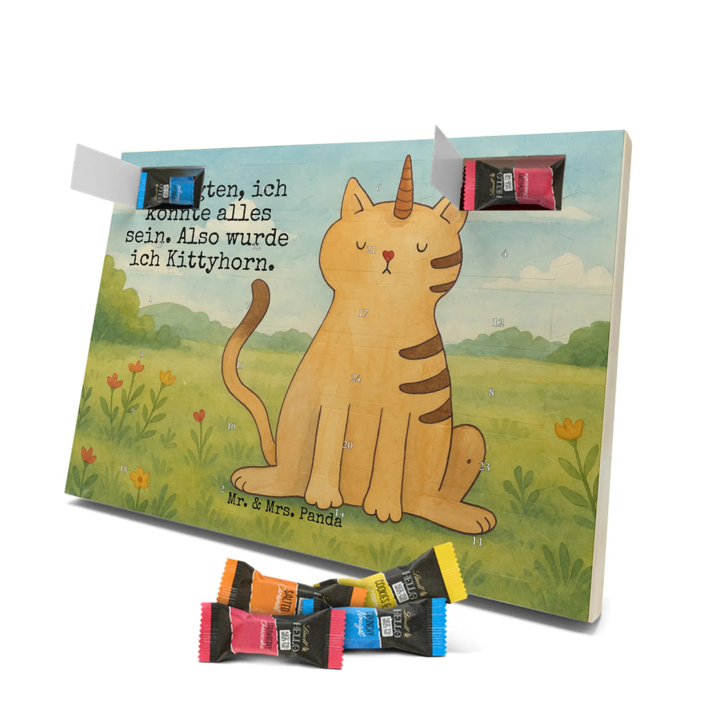 Chocolate advent calendar unicorn Cat Design cat gift, cat lover, Kitty, cat present, Kittycorn, Rainbow