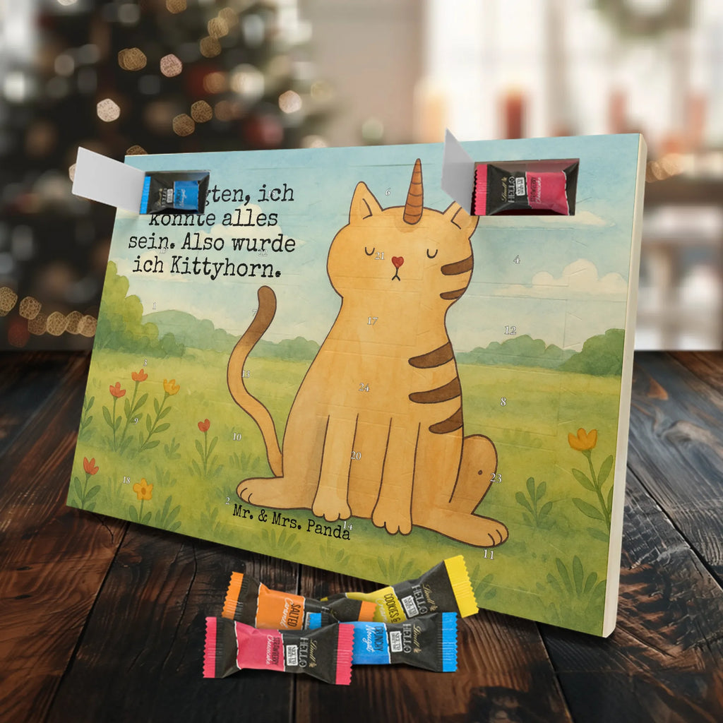 Chocolate advent calendar unicorn Cat Design cat gift, cat lover, Kitty, cat present, Kittycorn, Rainbow