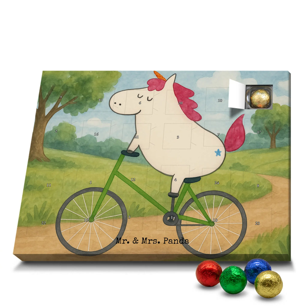 Chocolate advent calendar unicorn cyclist Design wheel, confetti, fairy dust, cycling, present, love affliction, cyclist gift, grief, luxury problem