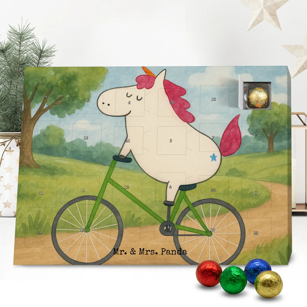 Chocolate advent calendar unicorn cyclist Design wheel, confetti, fairy dust, cycling, present, love affliction, cyclist gift, grief, luxury problem