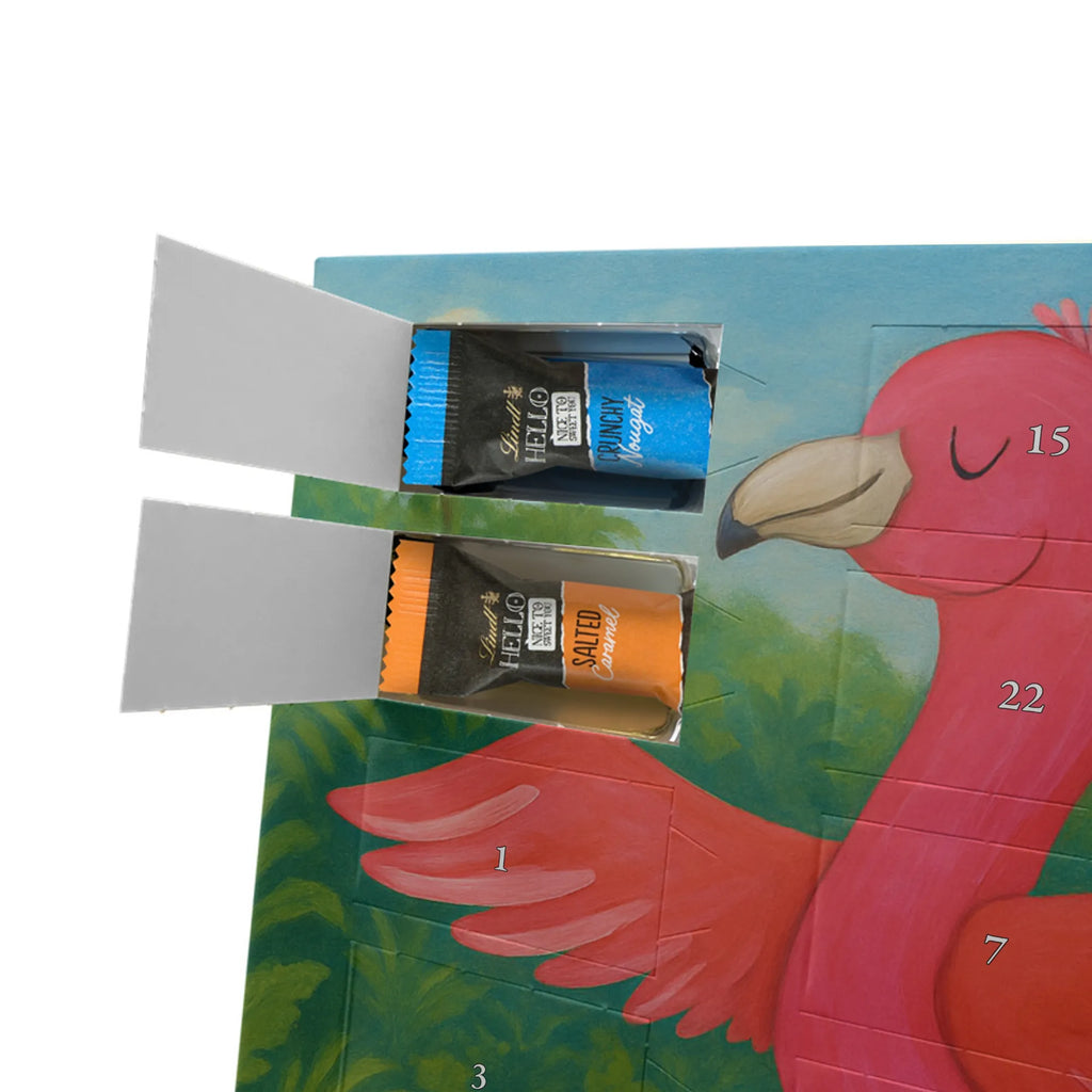 Chocolate advent calendar flamingo yoga Design children, gifts, gift idea, funny sayings, pink bird, bird of paradise, red, flamingo decoration, gift pink, adults, flamingo fans, vacation, unusual gifts in pink, pink gifts, girls gifts, small gifts, Caribbean feeling, relaxation, mindfulness, yoga exercise, bird, agitation, deep relaxation, anger
