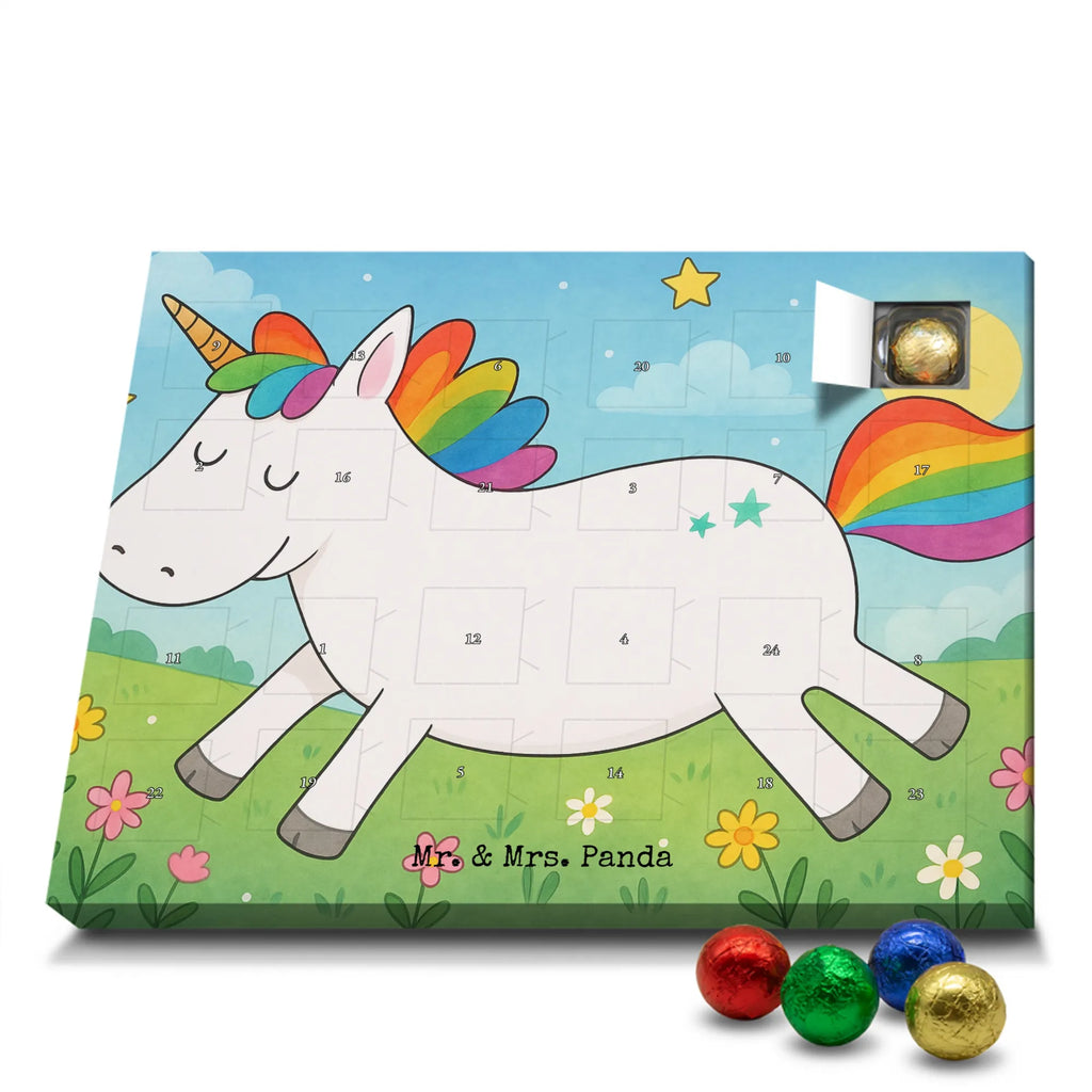 Chocolate advent calendar unicorn happy Design joy, cheerful, joy of life, fun