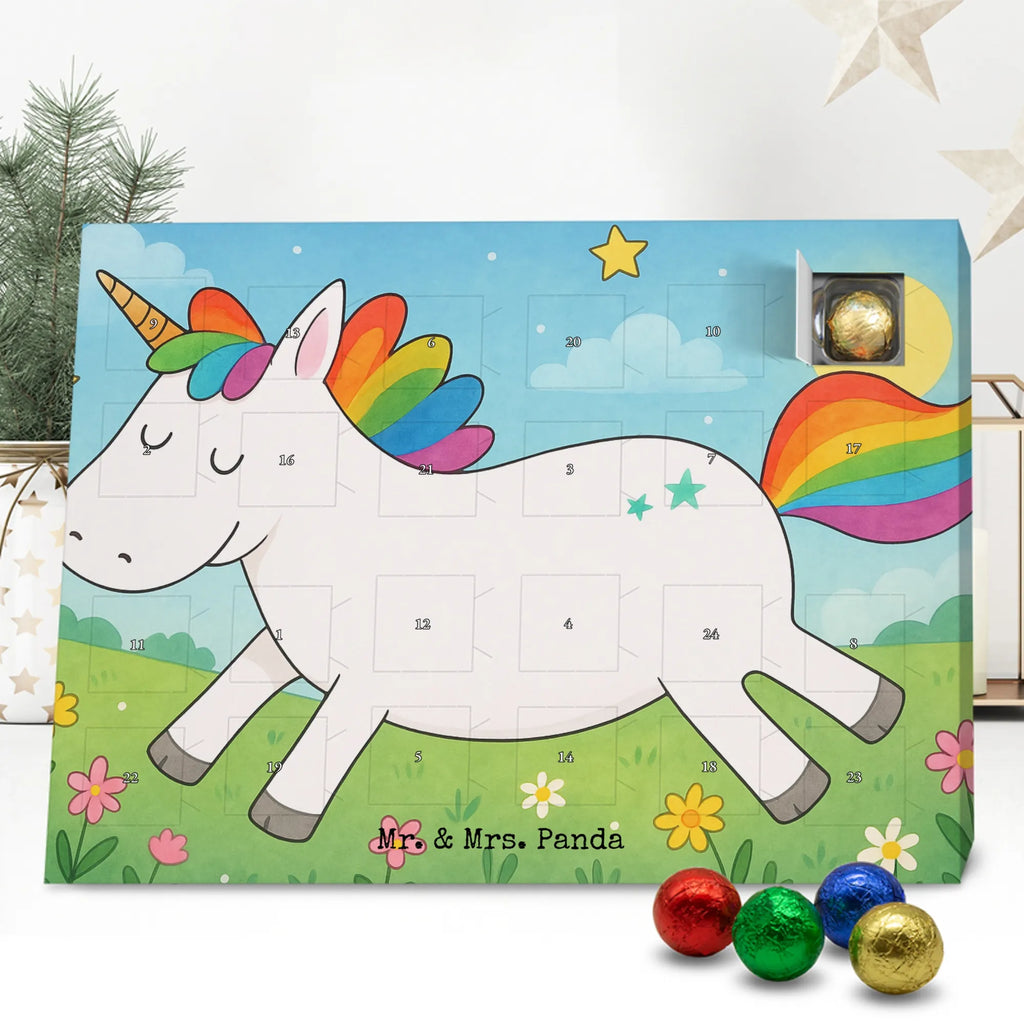Chocolate advent calendar unicorn happy Design joy, cheerful, joy of life, fun