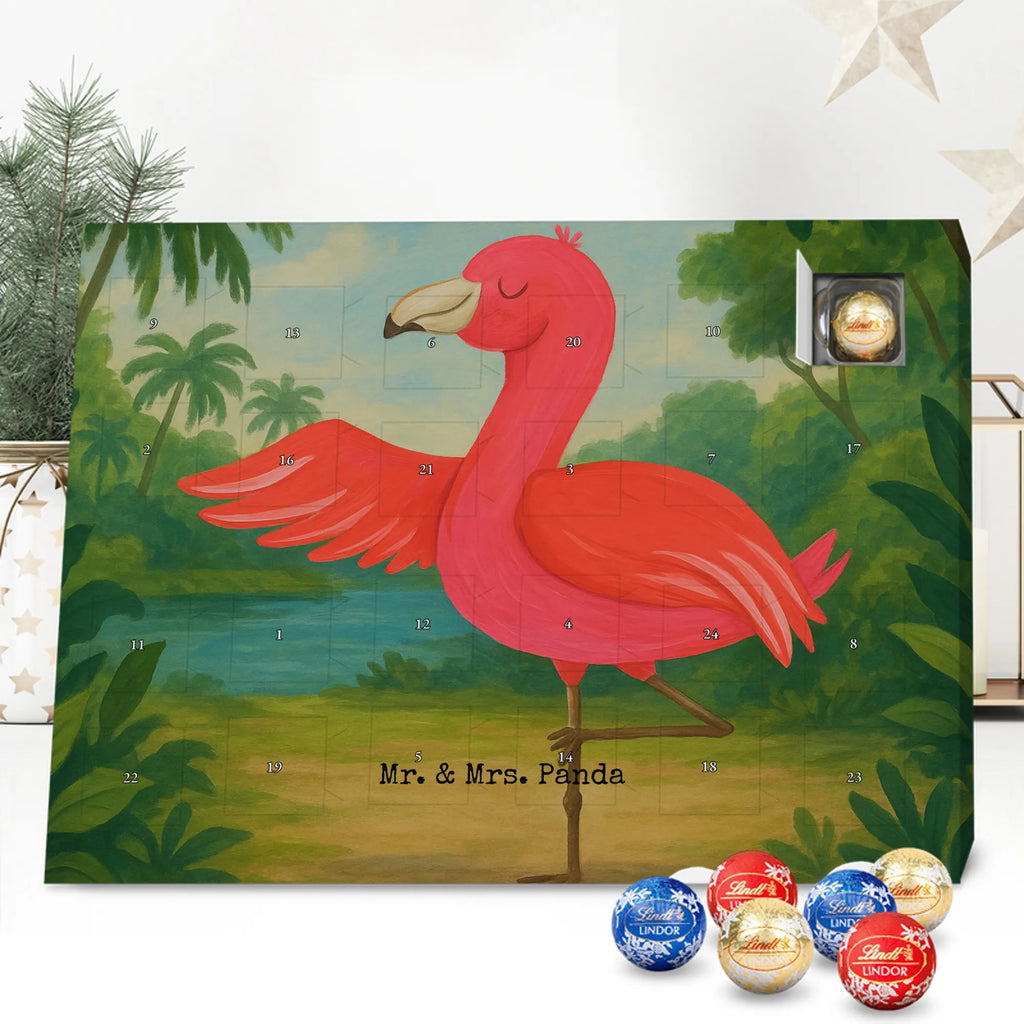 Chocolate advent calendar flamingo yoga Design children, gifts, gift idea, funny sayings, pink bird, bird of paradise, red, flamingo decoration, gift pink, adults, flamingo fans, vacation, unusual gifts in pink, pink gifts, girls gifts, small gifts, Caribbean feeling, relaxation, mindfulness, yoga exercise, bird, agitation, deep relaxation, anger