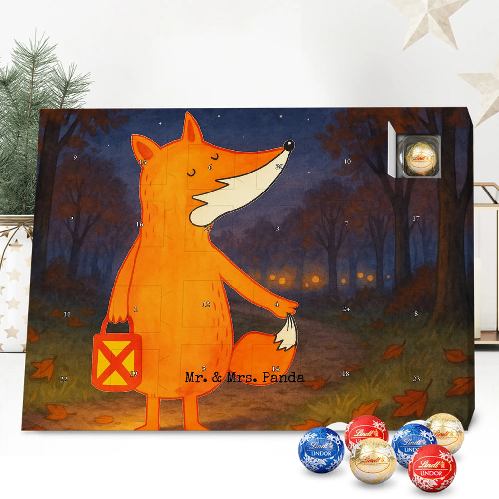 Chocolate advent calendar Fox Lantern Design animal lover, foxes, forest wildlife, clever as a fox, Lantern, Lantern parade, Caesar Otto Hugo Flaischlen, Spell comforting, Cheer up, Foxes, Saint Martin, Lovesickness Spell