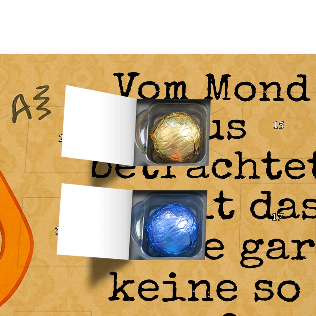 Chocolate advent calendar Fox lord Design animal lover, foxes, forest wildlife, clever as a fox, words of consolation, motivation saying, problem solving, saying funny, lovesickness gift