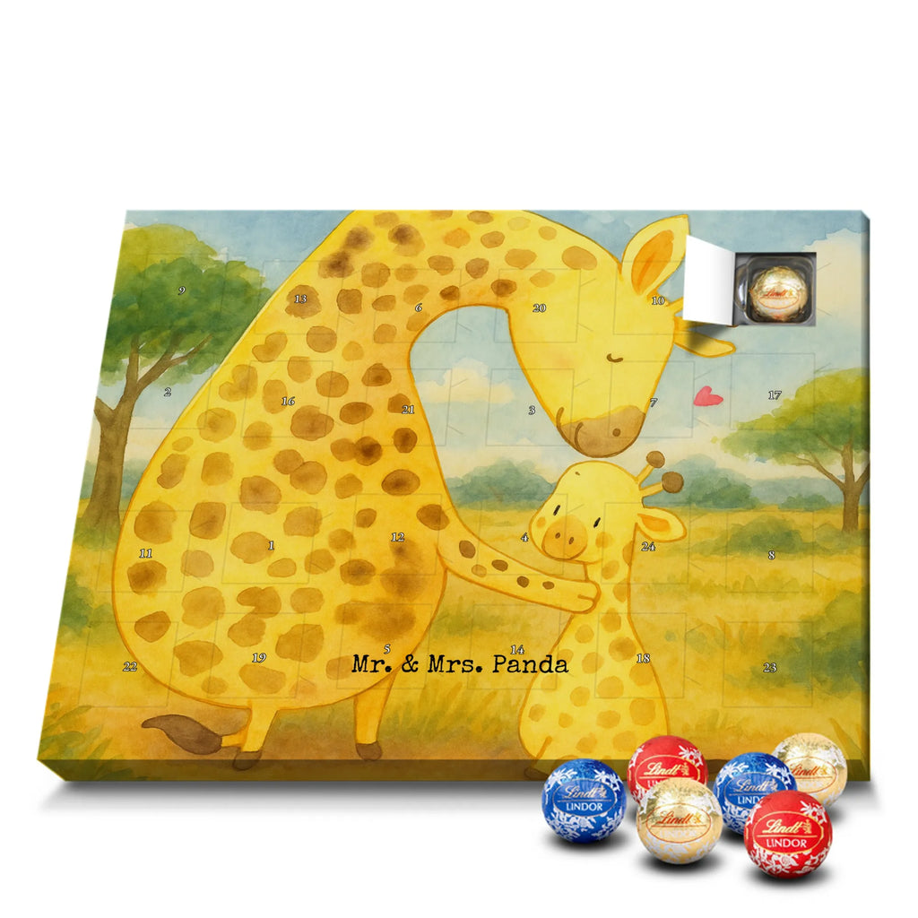 Chocolate advent calendar giraffe child Design Africa, mum, favourite person, child, son, daughter, mother