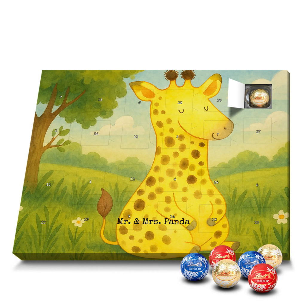 Chocolate advent calendar giraffe Satisfied Design Africa, Adventure
