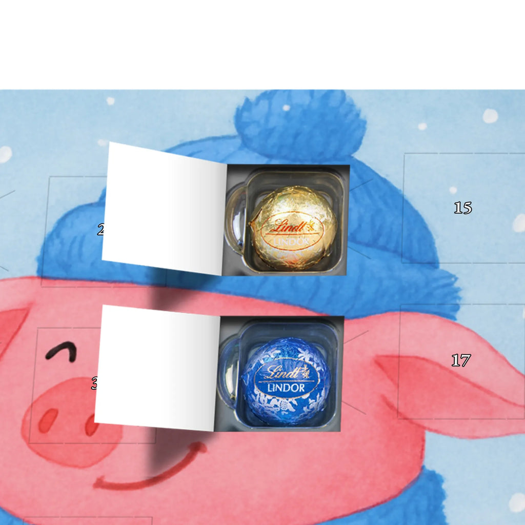 Chocolate advent calendar piggy Mulled wine Design Christmas time, snow, mulled wine, Christmas market, drunk, saying