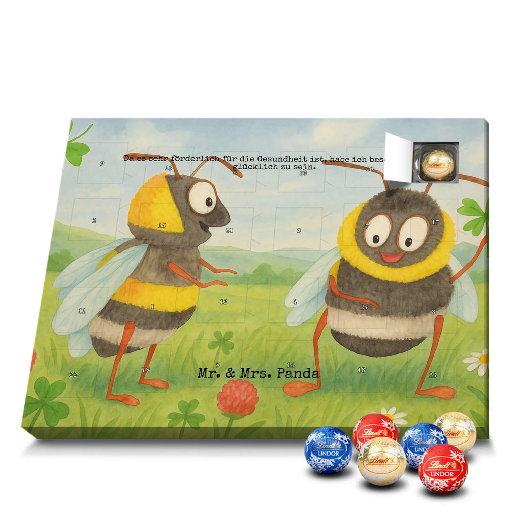 Chocolate advent calendar bumblebees shamrock Design card, gift ideas, gifts, small animals, cute, cute animal motives, hand drawn, funny sayings, good mood, special gifts, animal lover, bumblebee, saying happy, saying positive, saying beautiful, bee decoration, be happy, become happy
