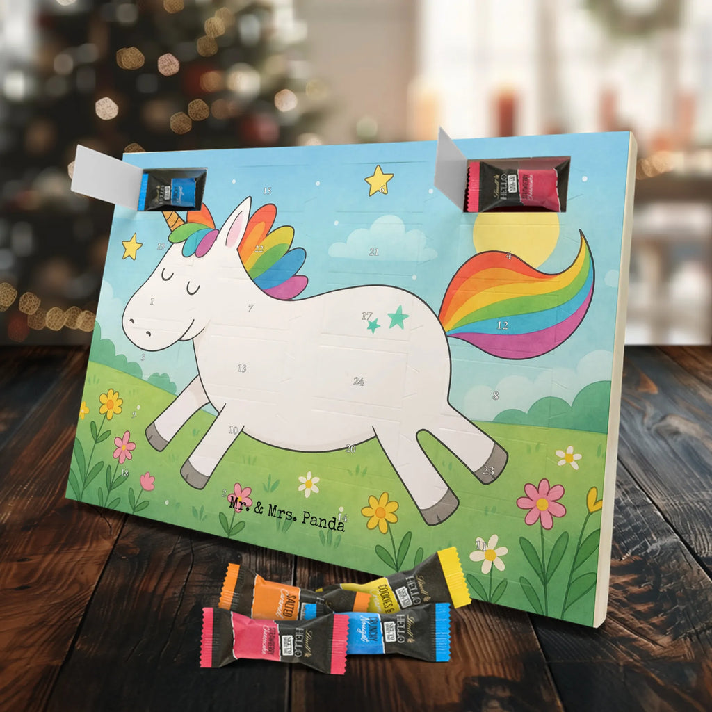 Chocolate advent calendar unicorn happy Design joy, cheerful, joy of life, fun