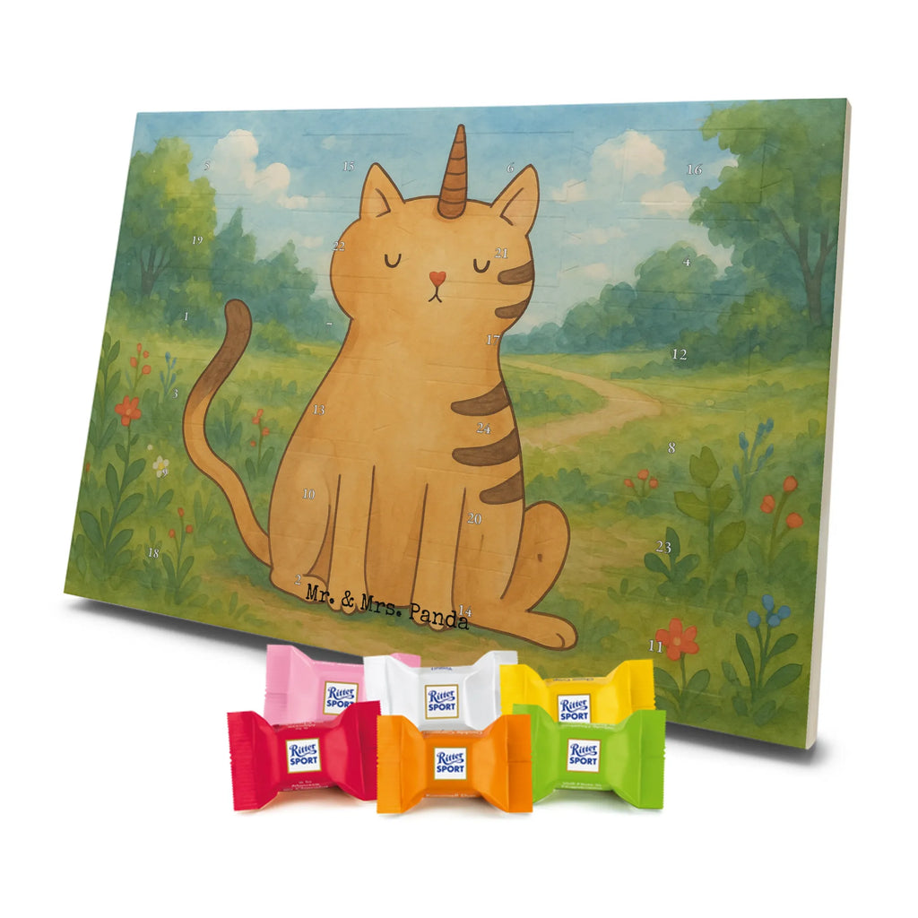 Chocolate advent calendar unicorn Cat Design cat gift, cat lover, Kitty, cat present, Kittycorn, Rainbow