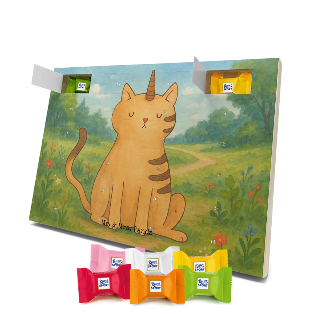 Chocolate advent calendar unicorn Cat Design cat gift, cat lover, Kitty, cat present, Kittycorn, Rainbow