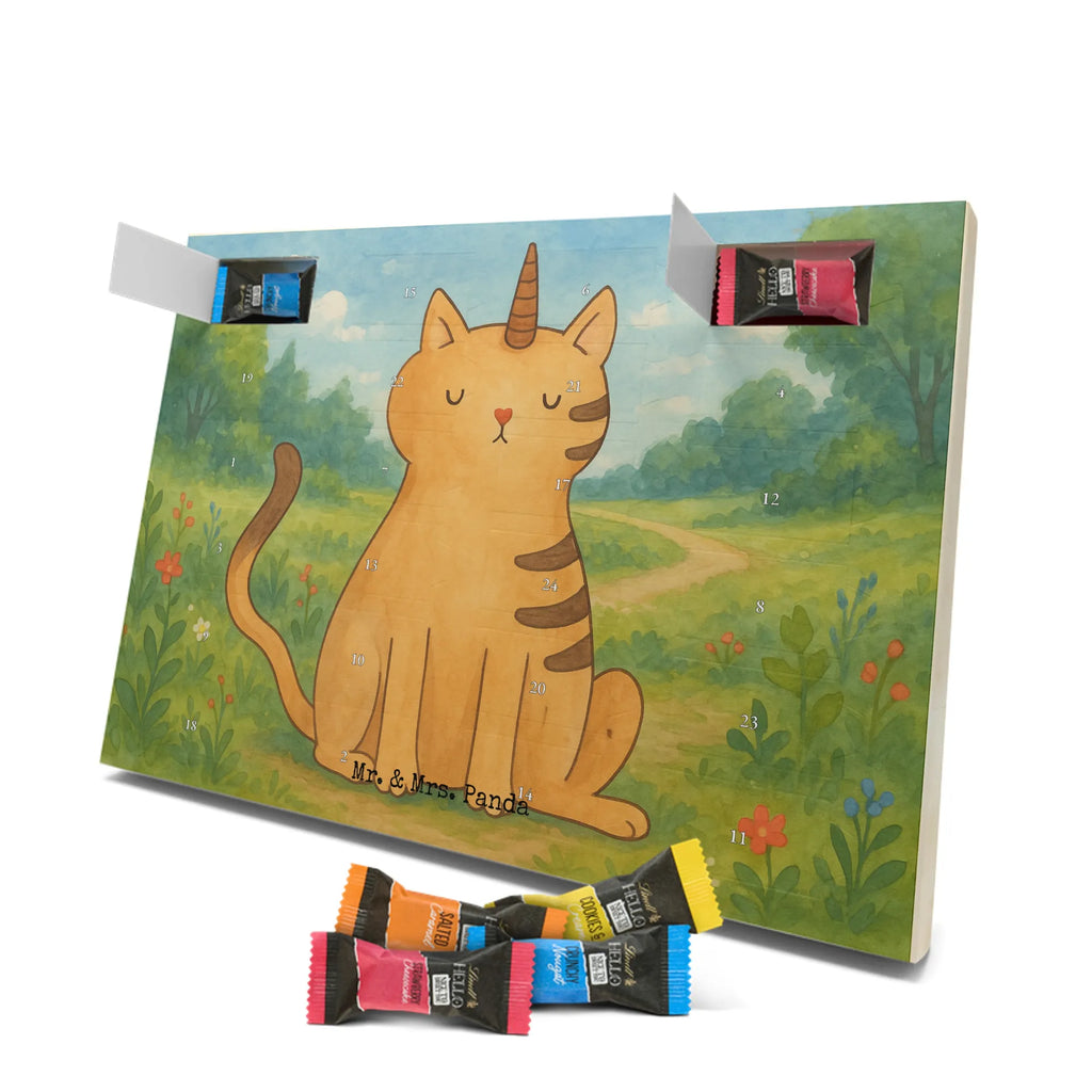 Chocolate advent calendar unicorn Cat Design cat gift, cat lover, Kitty, cat present, Kittycorn, Rainbow