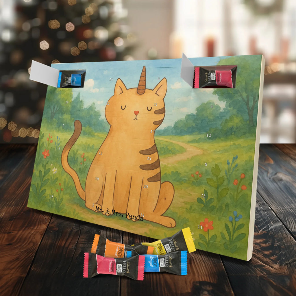 Chocolate advent calendar unicorn Cat Design cat gift, cat lover, Kitty, cat present, Kittycorn, Rainbow