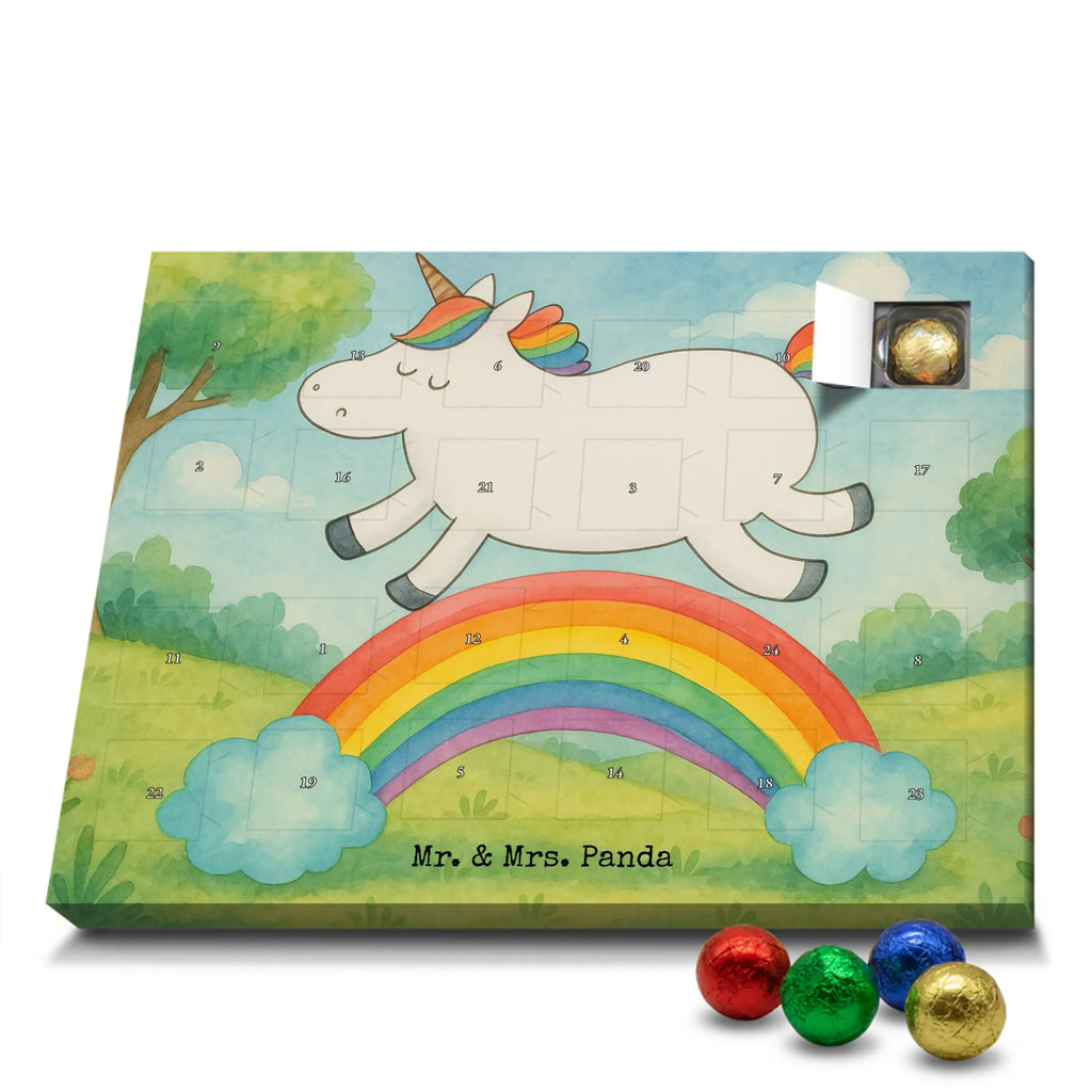 Chocolate advent calendar unicorn rainbow Design unicorn highway, rainbow, unicornpower, unicorn car, expressway, unicorn love, gift, birthday present