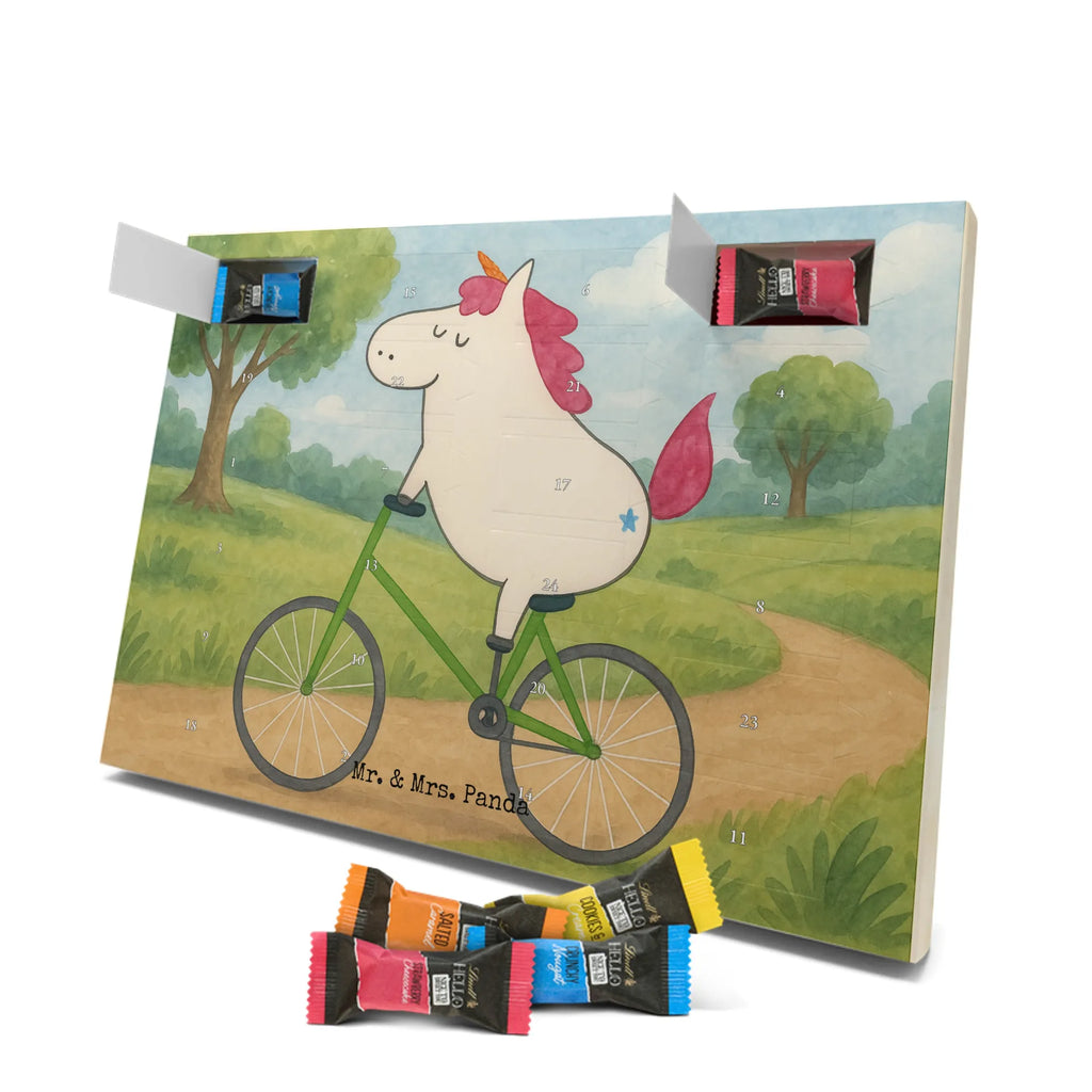Chocolate advent calendar unicorn cyclist Design wheel, confetti, fairy dust, cycling, present, love affliction, cyclist gift, grief, luxury problem