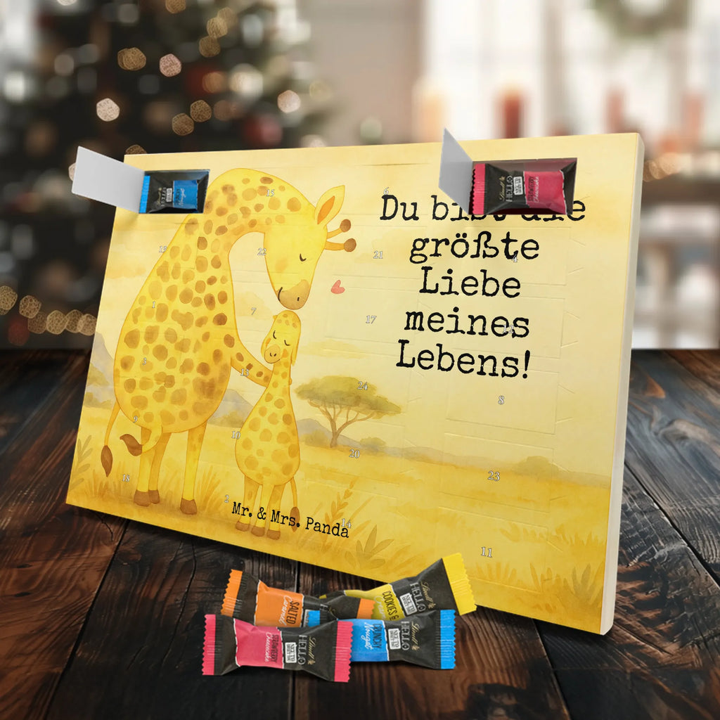 Chocolate advent calendar giraffe child Design Africa, mum, favourite person, child, son, daughter, mother