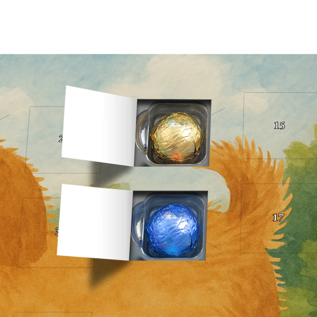 Chocolate advent calendar Dog fluffy Design dog breed, mutt, hound, woof, dog mama, love dogs, love for dogs, dog decorative items, bag with dog print, funny gifts for dog owners, what do you give a dog lover, Christmas gifts for dogs, gifts for dogs, dog sayings, dog love, mistress, dogs, dog owner, dog mom