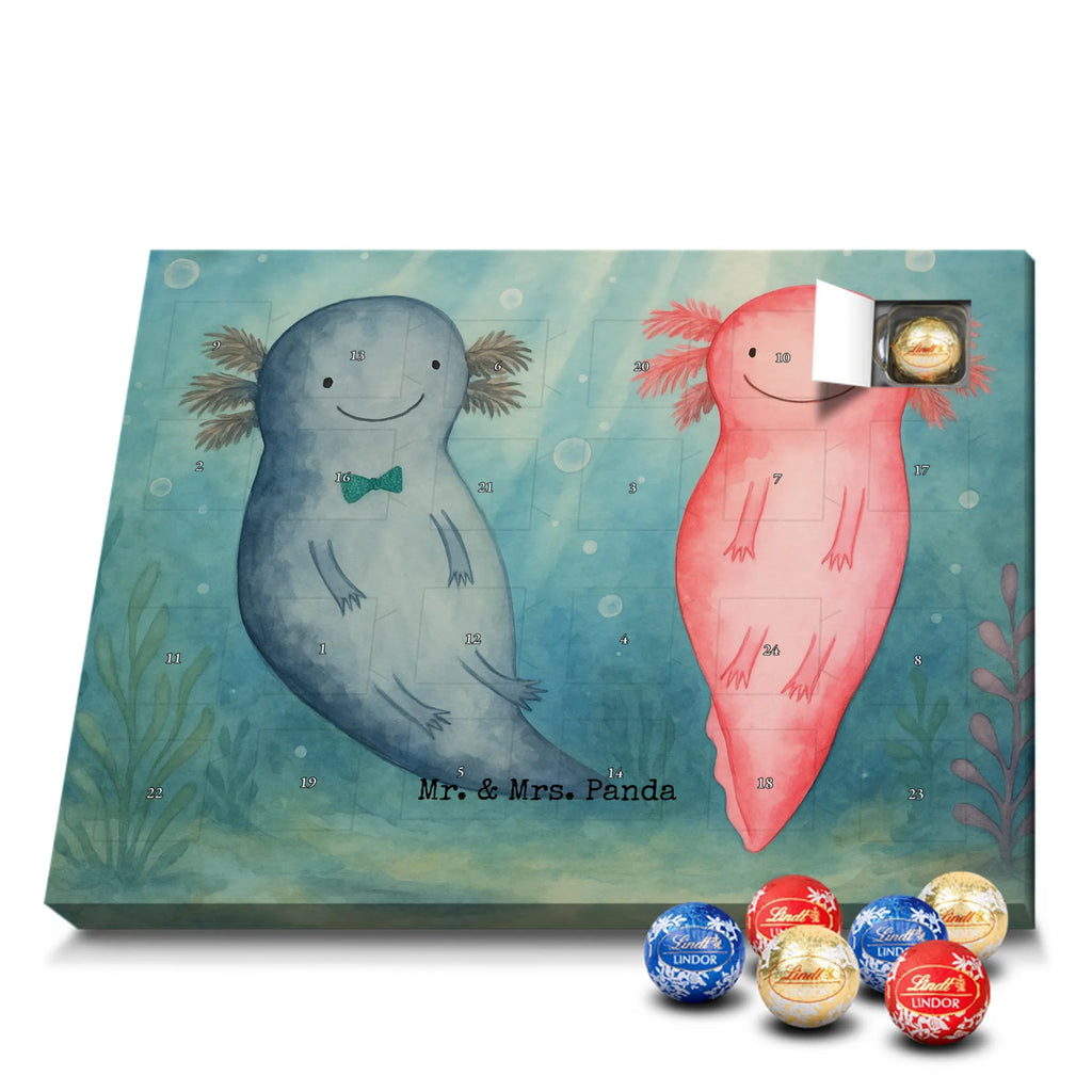 Chocolate advent calendar axolotl Love Design Loving, Two, Together, Marriage, Proposal of marriage, Love gift, gift for her, gift for him, anniversary gift, Valentine&#39;s Day Gift for Women Love Gift Anniversary Wedding Anniversary Party Favor Gift for Girlfriend Gift for Partner Boyfriend Gift Token of Love for Men for Husband