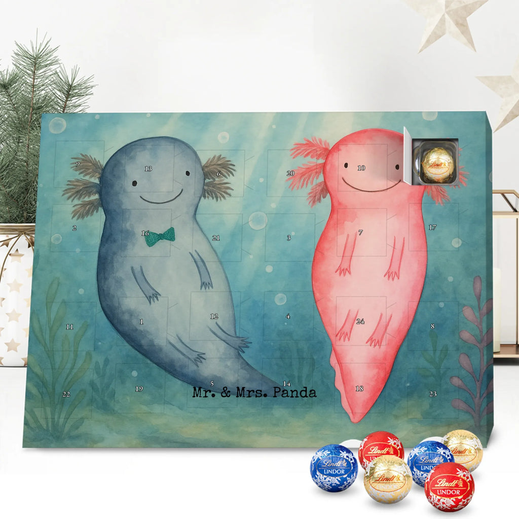 Chocolate advent calendar axolotl Love Design Loving, Two, Together, Marriage, Proposal of marriage, Love gift, gift for her, gift for him, anniversary gift, Valentine&#39;s Day Gift for Women Love Gift Anniversary Wedding Anniversary Party Favor Gift for Girlfriend Gift for Partner Boyfriend Gift Token of Love for Men for Husband
