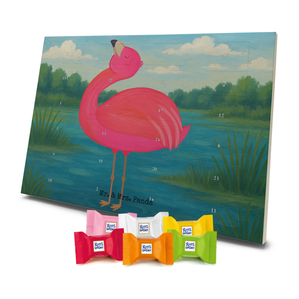 Chocolate advent calendar flamingo Proud Design children, gifts, gift idea, funny sayings, pink bird, bird of paradise, red, flamingo decoration, gift pink, adults, flamingo fans, vacation, unusual gifts in pink, pink gifts, girls gifts, small gifts, Caribbean feeling, self-love, proud, friend, best friend, joy, self-acceptance, daughter