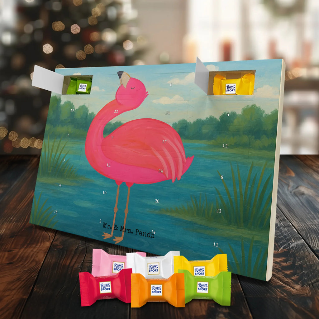 Chocolate advent calendar flamingo Proud Design children, gifts, gift idea, funny sayings, pink bird, bird of paradise, red, flamingo decoration, gift pink, adults, flamingo fans, vacation, unusual gifts in pink, pink gifts, girls gifts, small gifts, Caribbean feeling, self-love, proud, friend, best friend, joy, self-acceptance, daughter