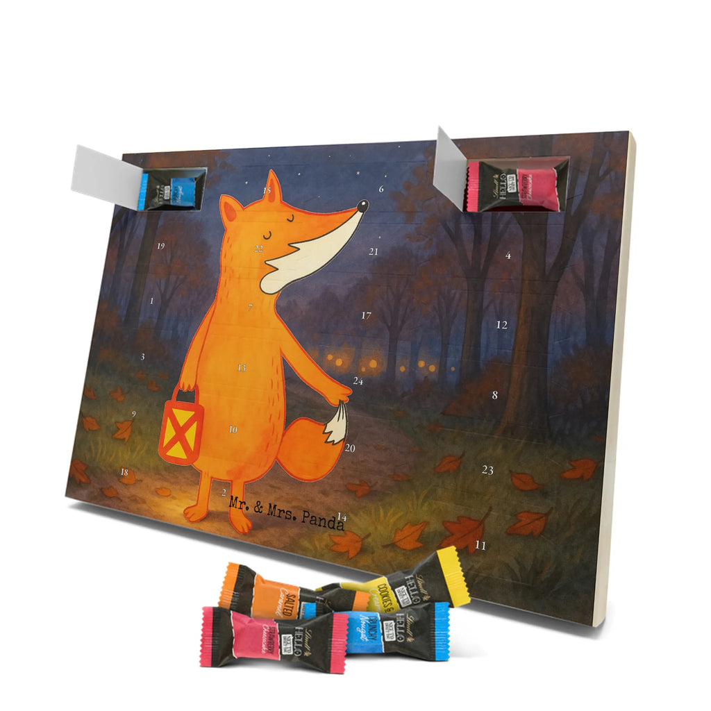 Chocolate advent calendar Fox Lantern Design animal lover, foxes, forest wildlife, clever as a fox, Lantern, Lantern parade, Caesar Otto Hugo Flaischlen, Spell comforting, Cheer up, Foxes, Saint Martin, Lovesickness Spell