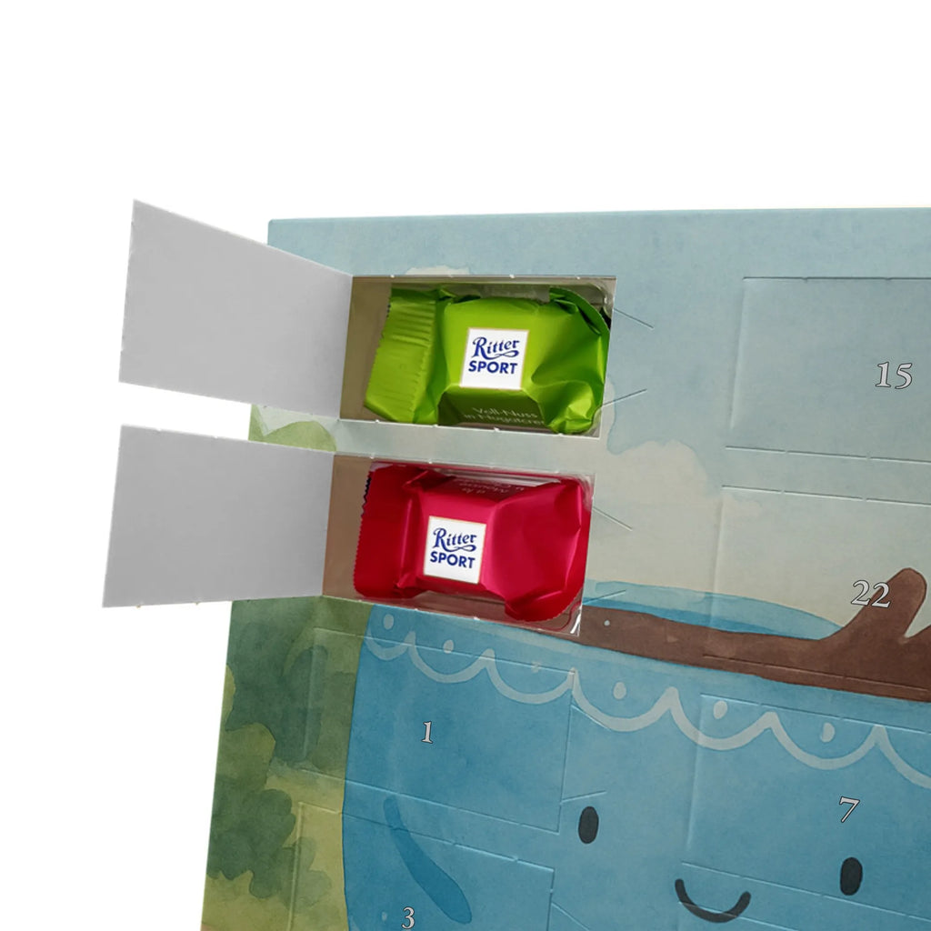 Chocolate advent calendar Coffee Bean Design card, gift ideas, gifts, small animals, cute, cute animal motives, hand drawn, funny sayings, good mood, special gifts, animal lover, satisfaction, pleasure, coffee bean