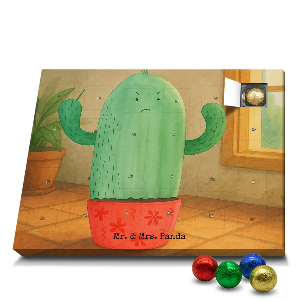 Chocolate advent calendar cactus Fury Design cactus, cactuses, plants, cactus plant, small green cactus, school, annoy, office life, colleague, angry