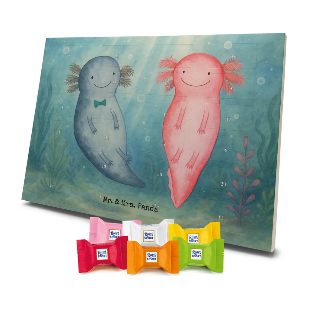 Chocolate advent calendar axolotl Love Design Loving, Two, Together, Marriage, Proposal of marriage, Love gift, gift for her, gift for him, anniversary gift, Valentine&#39;s Day Gift for Women Love Gift Anniversary Wedding Anniversary Party Favor Gift for Girlfriend Gift for Partner Boyfriend Gift Token of Love for Men for Husband