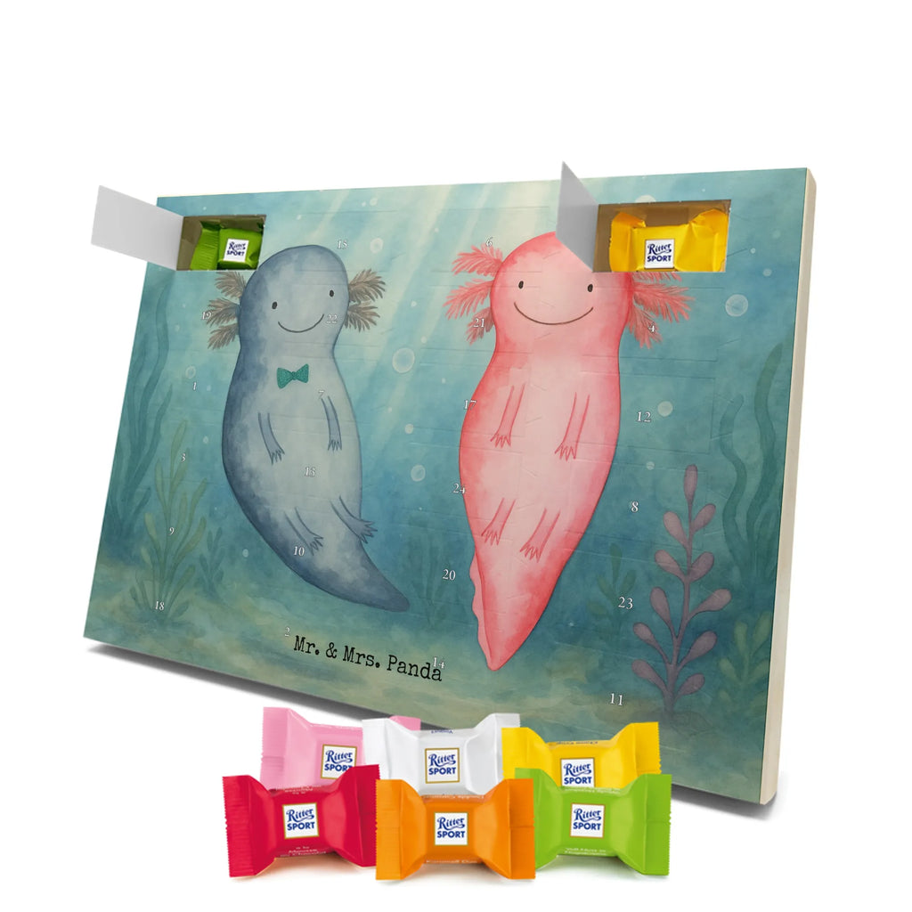 Chocolate advent calendar axolotl Love Design Loving, Two, Together, Marriage, Proposal of marriage, Love gift, gift for her, gift for him, anniversary gift, Valentine&#39;s Day Gift for Women Love Gift Anniversary Wedding Anniversary Party Favor Gift for Girlfriend Gift for Partner Boyfriend Gift Token of Love for Men for Husband