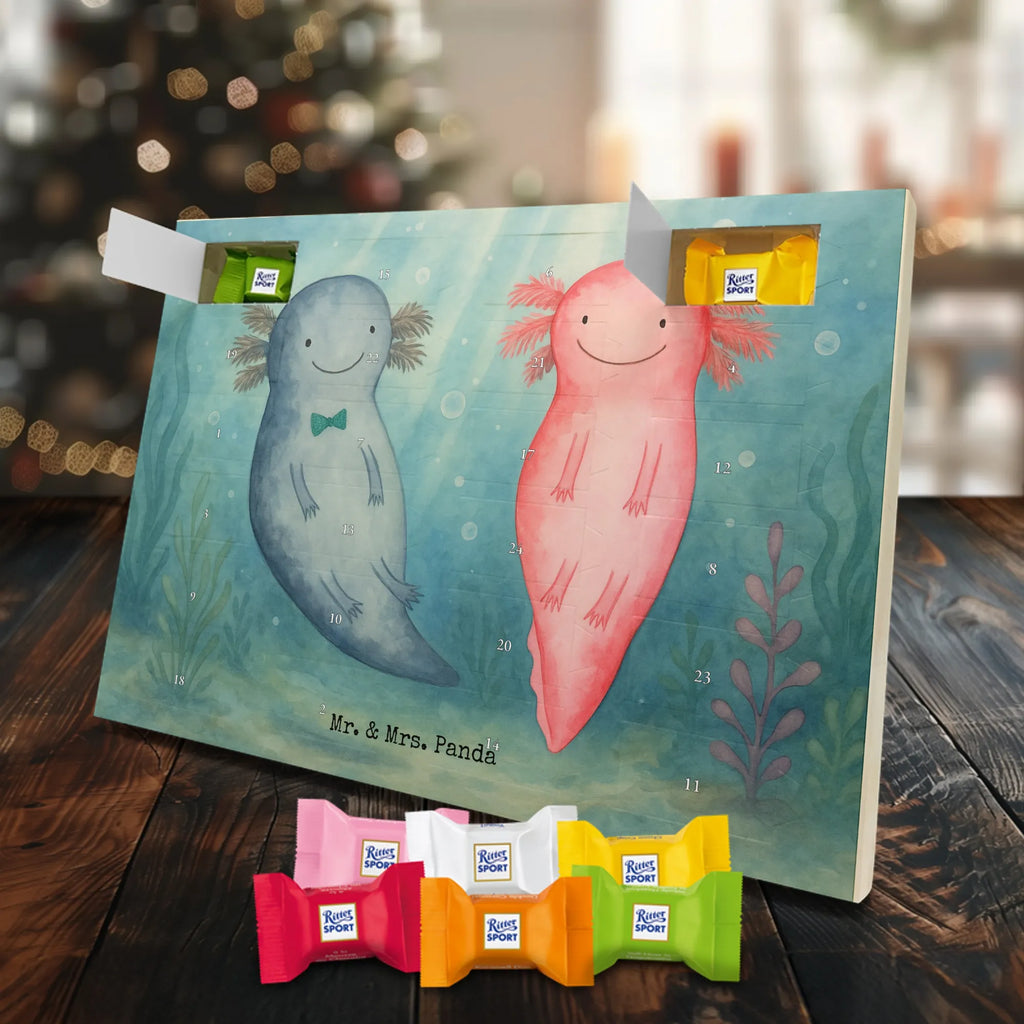 Chocolate advent calendar axolotl Love Design Loving, Two, Together, Marriage, Proposal of marriage, Love gift, gift for her, gift for him, anniversary gift, Valentine&#39;s Day Gift for Women Love Gift Anniversary Wedding Anniversary Party Favor Gift for Girlfriend Gift for Partner Boyfriend Gift Token of Love for Men for Husband
