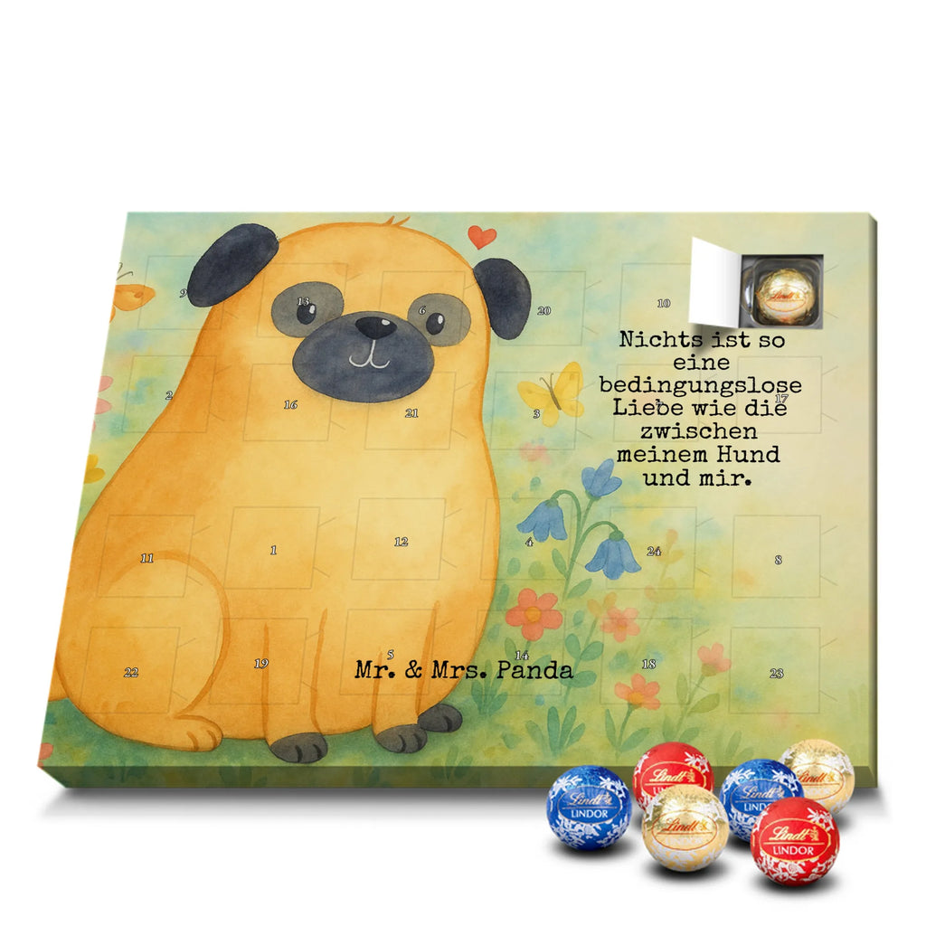 Chocolate advent calendar Pug Design dog breed, mutt, hound, woof, dog mama, love dogs, love for dogs, dog decorative items, bag with dog print, funny gifts for dog owners, what do you give a dog lover, Christmas gifts for dogs, gifts for dogs, dog sayings, dog love, Pug