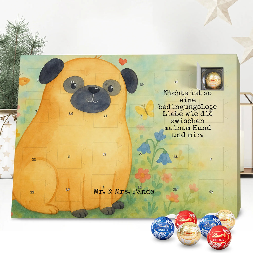 Chocolate advent calendar Pug Design dog breed, mutt, hound, woof, dog mama, love dogs, love for dogs, dog decorative items, bag with dog print, funny gifts for dog owners, what do you give a dog lover, Christmas gifts for dogs, gifts for dogs, dog sayings, dog love, Pug