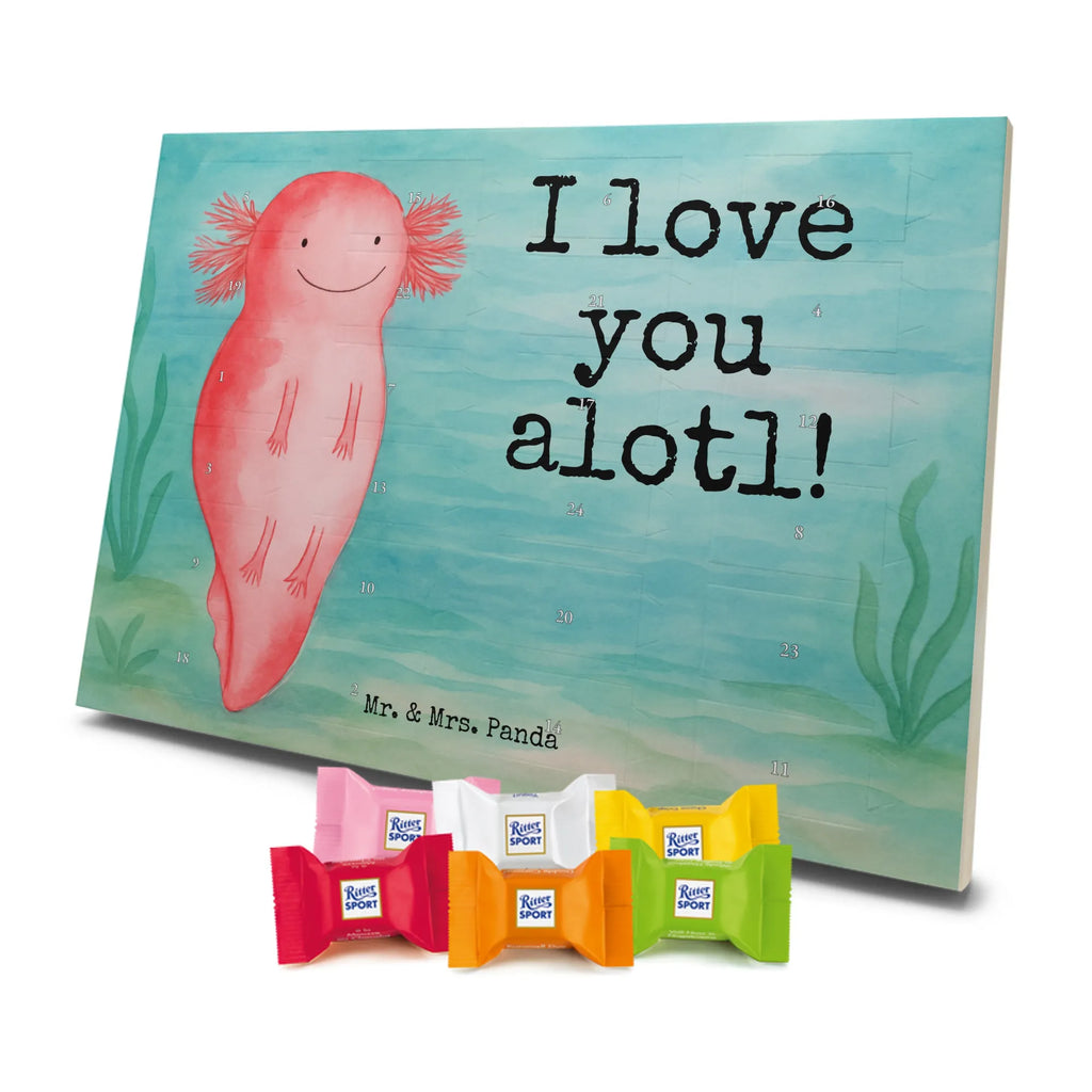 Chocolate advent calendar axolotl Love Design Loving, Two, Together, Marriage, Proposal of marriage, Love gift, gift for her, gift for him, anniversary gift, Valentine&#39;s Day Gift for Women Love Gift Anniversary Wedding Anniversary Party Favor Gift for Girlfriend Gift for Partner Boyfriend Gift Token of Love for Men for Husband