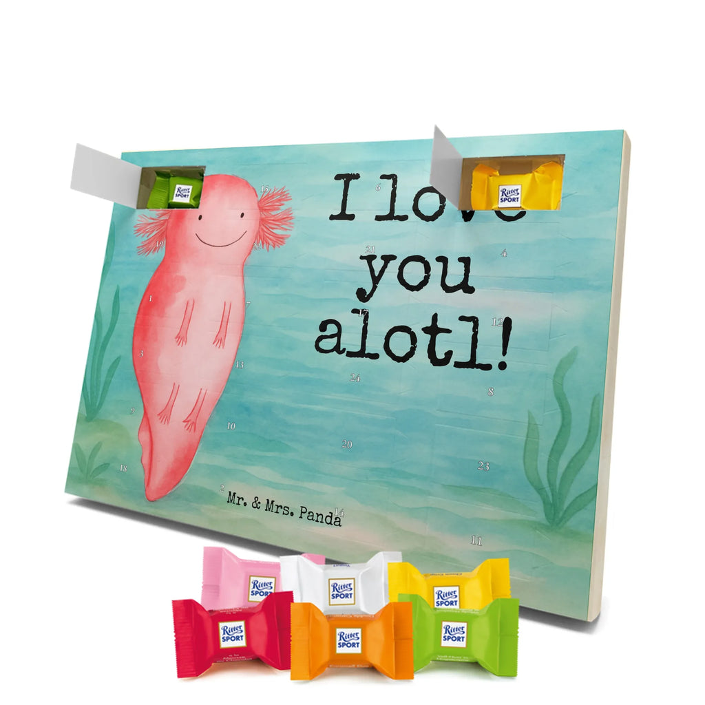Chocolate advent calendar axolotl Love Design Loving, Two, Together, Marriage, Proposal of marriage, Love gift, gift for her, gift for him, anniversary gift, Valentine&#39;s Day Gift for Women Love Gift Anniversary Wedding Anniversary Party Favor Gift for Girlfriend Gift for Partner Boyfriend Gift Token of Love for Men for Husband