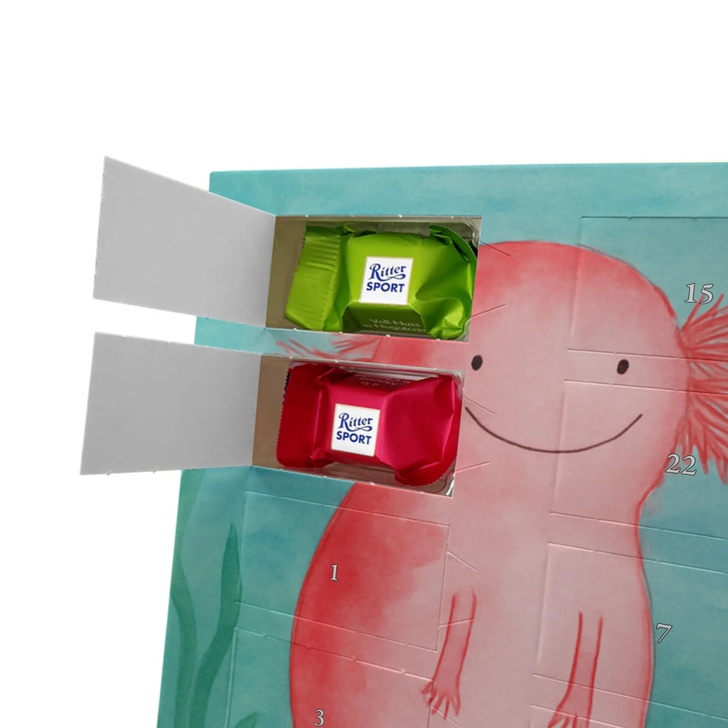 Chocolate advent calendar axolotl Love Design Loving, Two, Together, Marriage, Proposal of marriage, Love gift, gift for her, gift for him, anniversary gift, Valentine&#39;s Day Gift for Women Love Gift Anniversary Wedding Anniversary Party Favor Gift for Girlfriend Gift for Partner Boyfriend Gift Token of Love for Men for Husband
