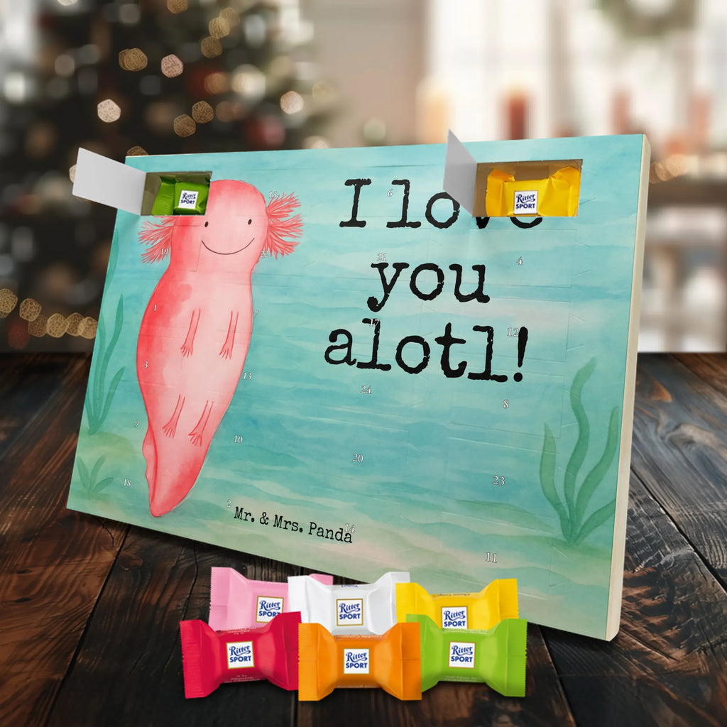 Chocolate advent calendar axolotl Love Design Loving, Two, Together, Marriage, Proposal of marriage, Love gift, gift for her, gift for him, anniversary gift, Valentine&#39;s Day Gift for Women Love Gift Anniversary Wedding Anniversary Party Favor Gift for Girlfriend Gift for Partner Boyfriend Gift Token of Love for Men for Husband